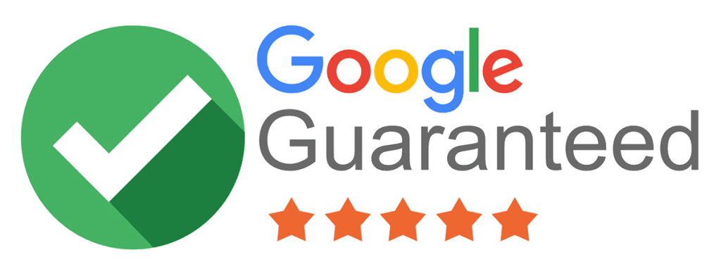 Google Guaranteed 5 stars logo