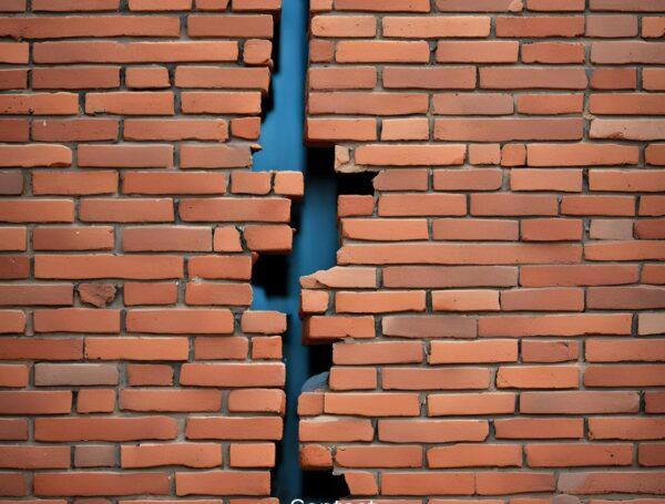 How to repair cracks in brick walls